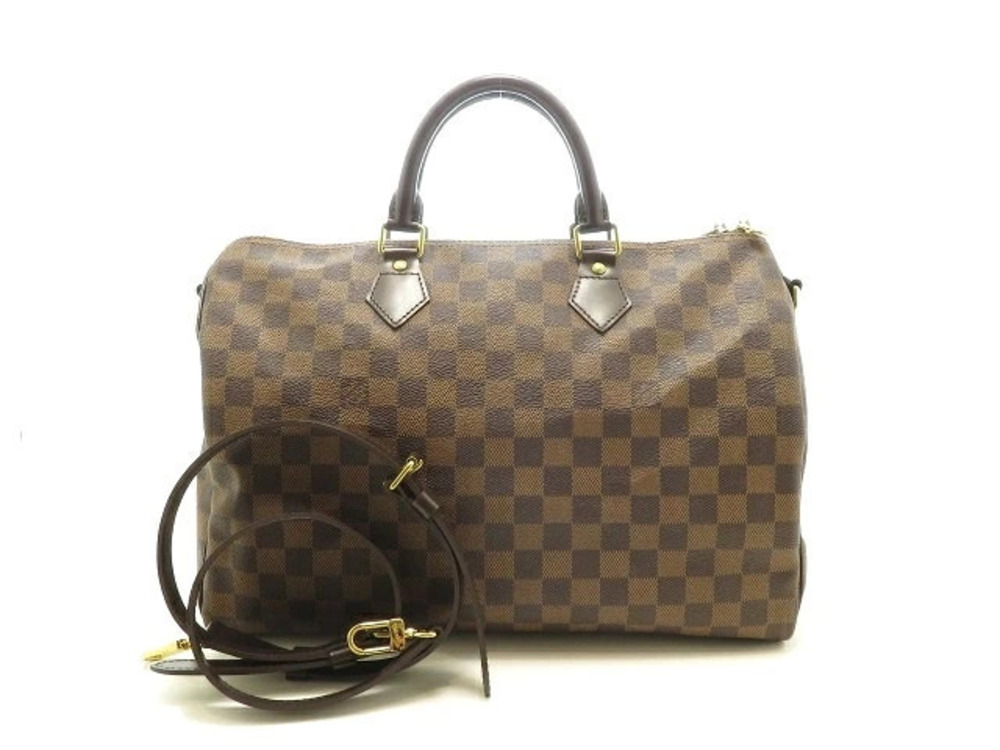 LOUIS VUITTON Speedy Bandouliere Bag Damier